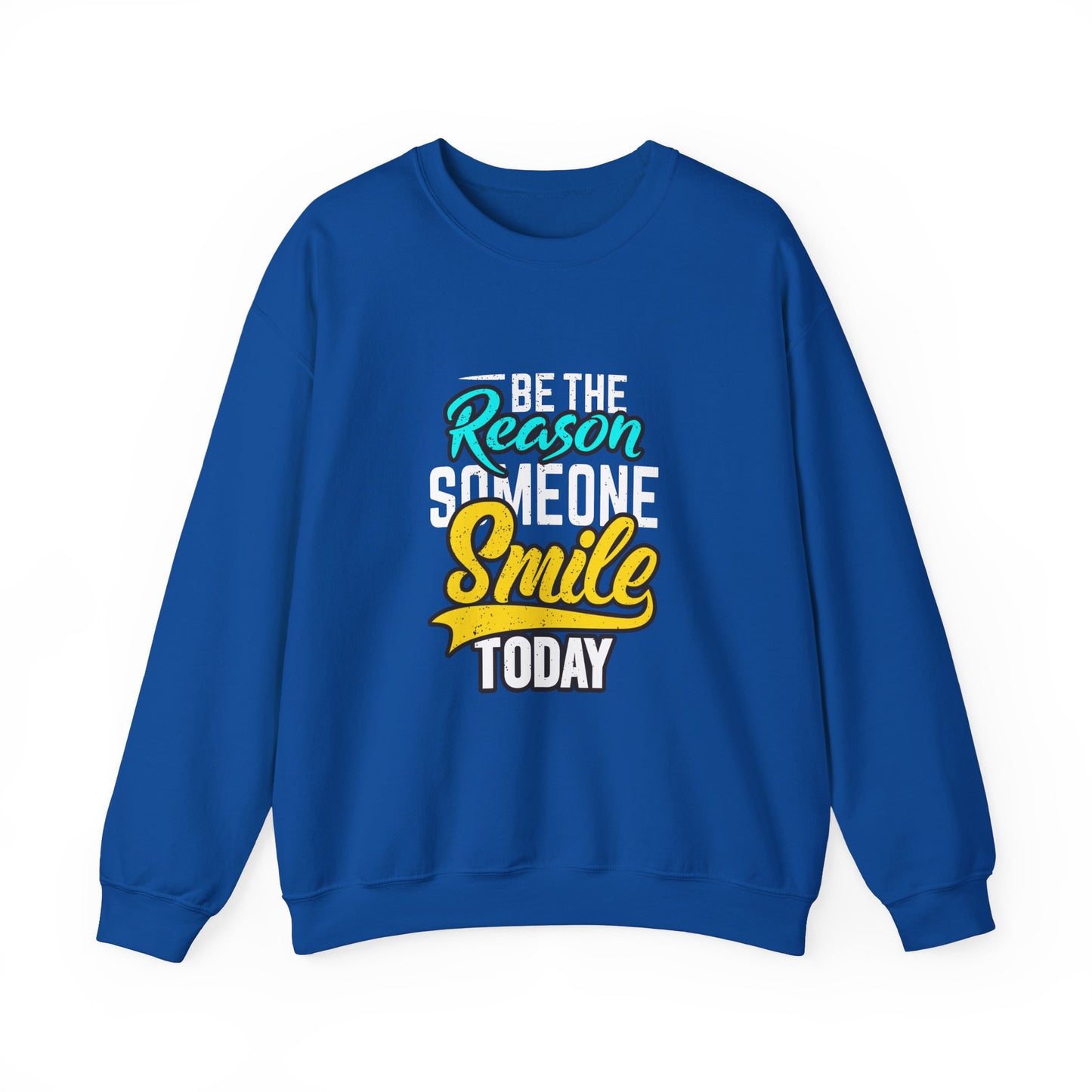 Be The Reason Someone Smile Today Unisex Heavy Blend™ Crewneck Sweatshirt
