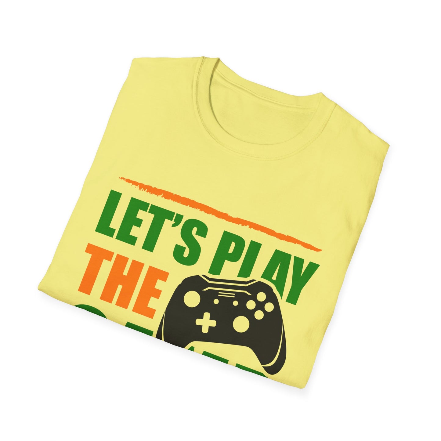 Let's Play The Game Unisex Softstyle T-Shirt