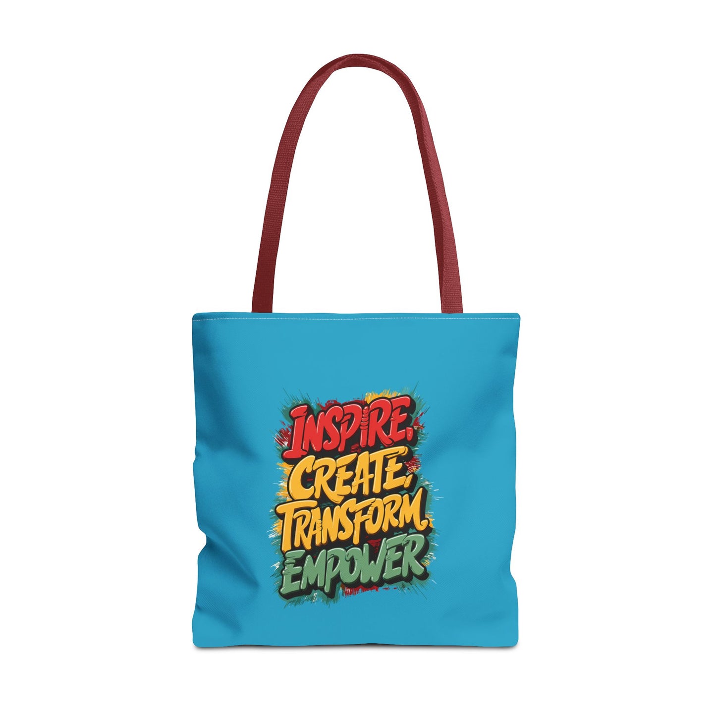 Inspire Create Transform Empower Tote Bag (AOP)