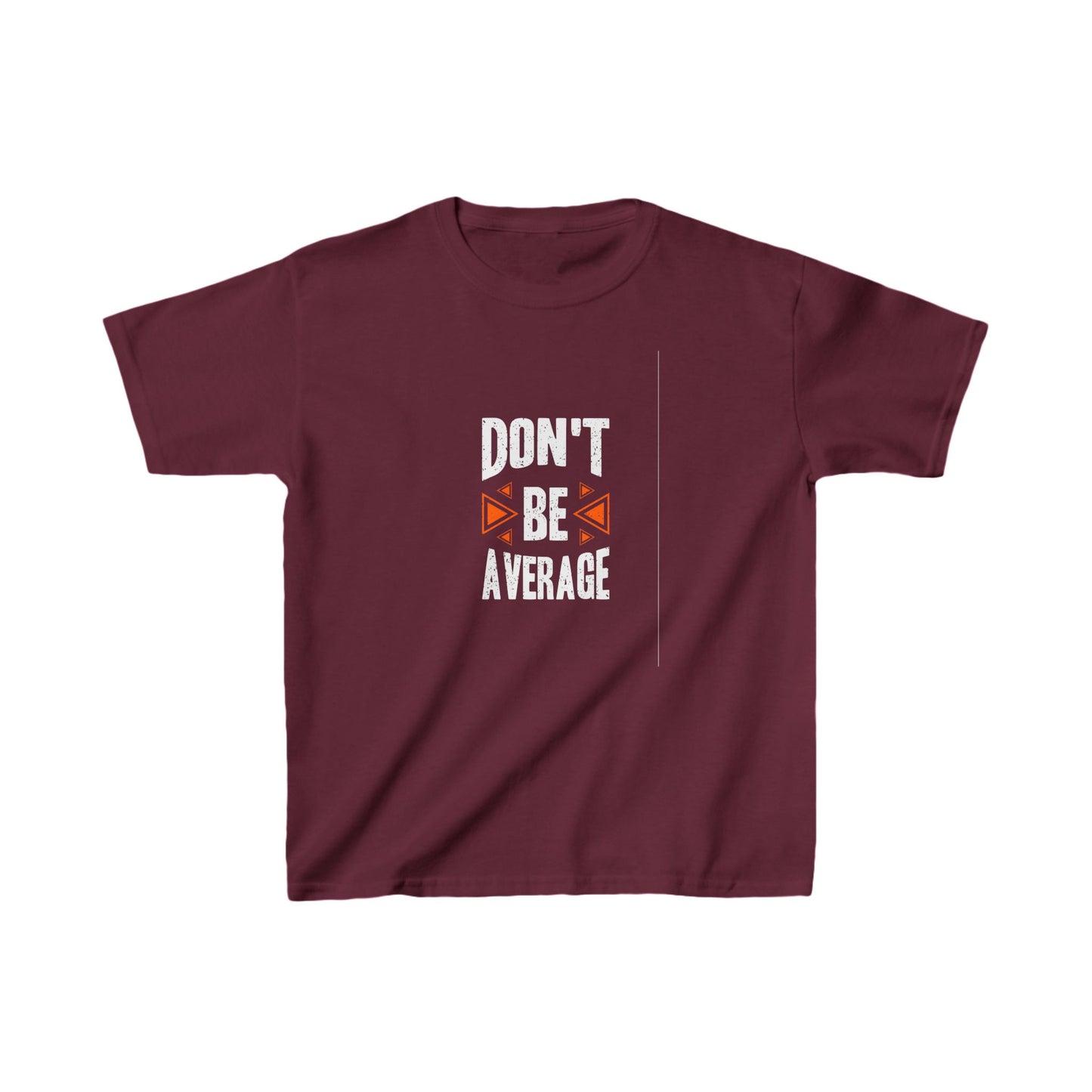 Don't Be Average Kids Heavy Cotton™ Tee