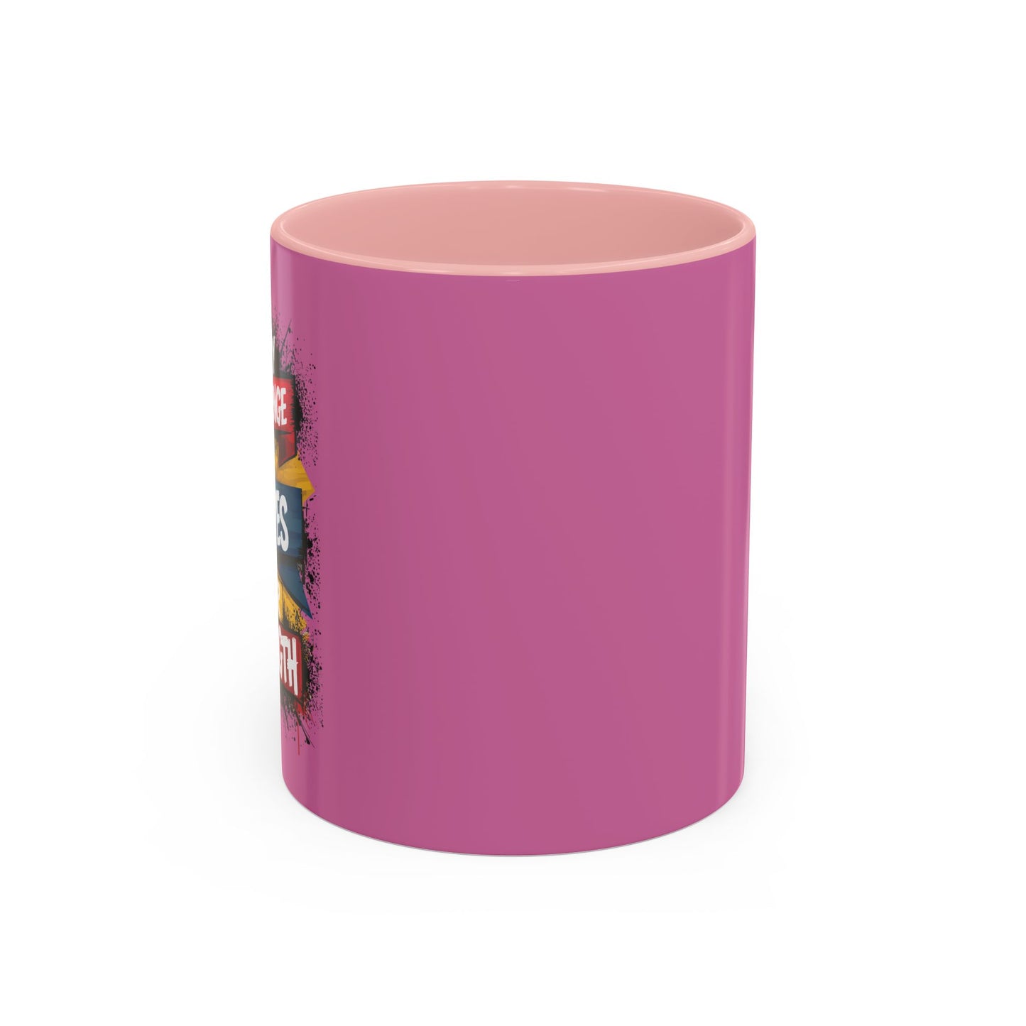 Every Challenge Shapes Your Strength Accent Coffee Mug (11, 15oz)