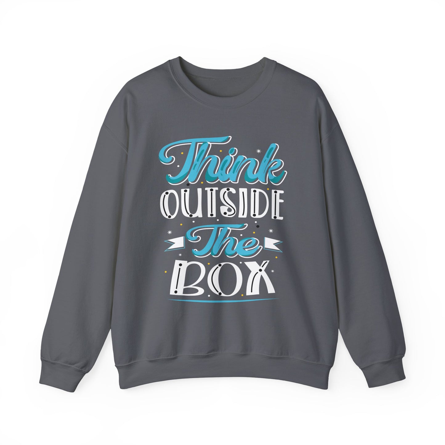 Think Outside The Box Unisex Heavy Blend™ Crewneck Sweatshirt