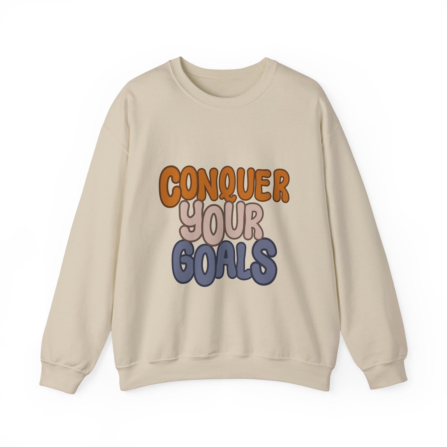 Conquer Your Goals Unisex Heavy Blend™ Crewneck Sweatshirt