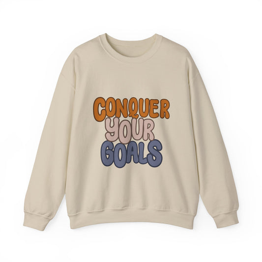 Conquer Your Goals Unisex Heavy Blend™ Crewneck Sweatshirt