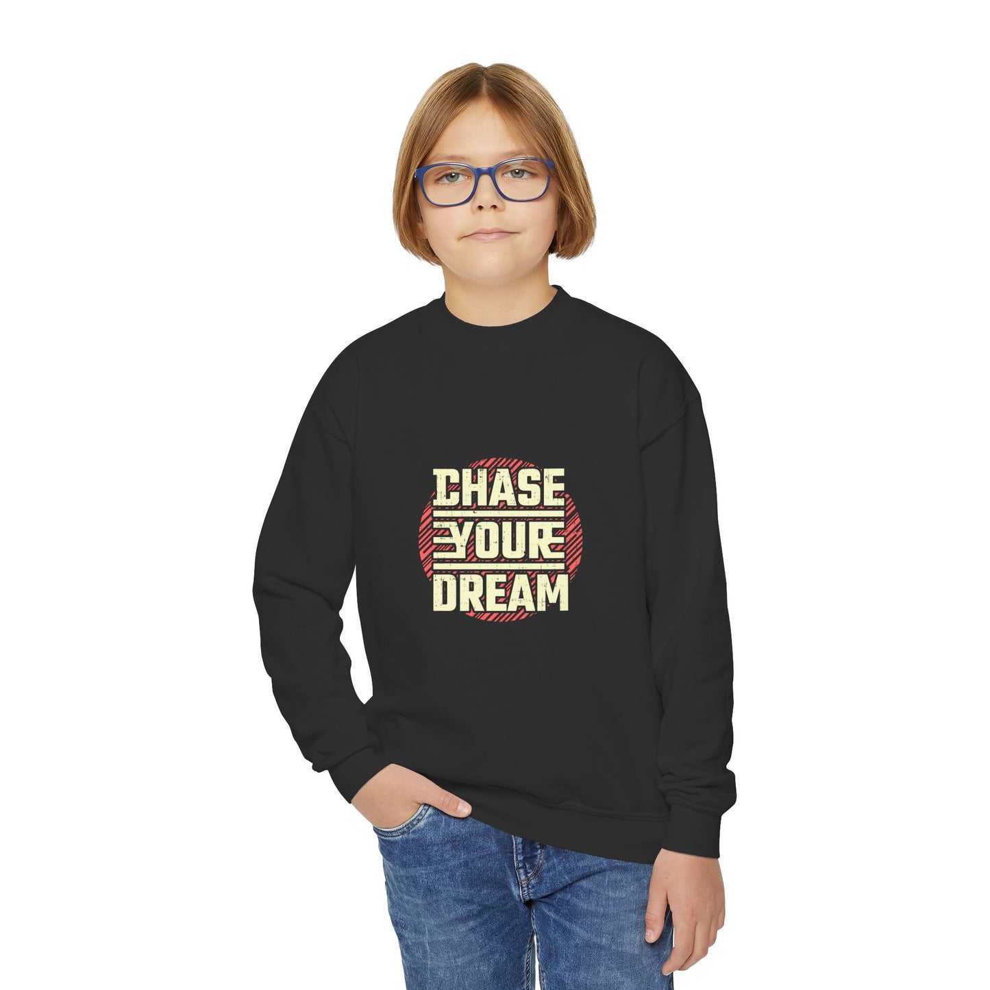 Chase Your Dream Youth Crewneck Sweatshirt