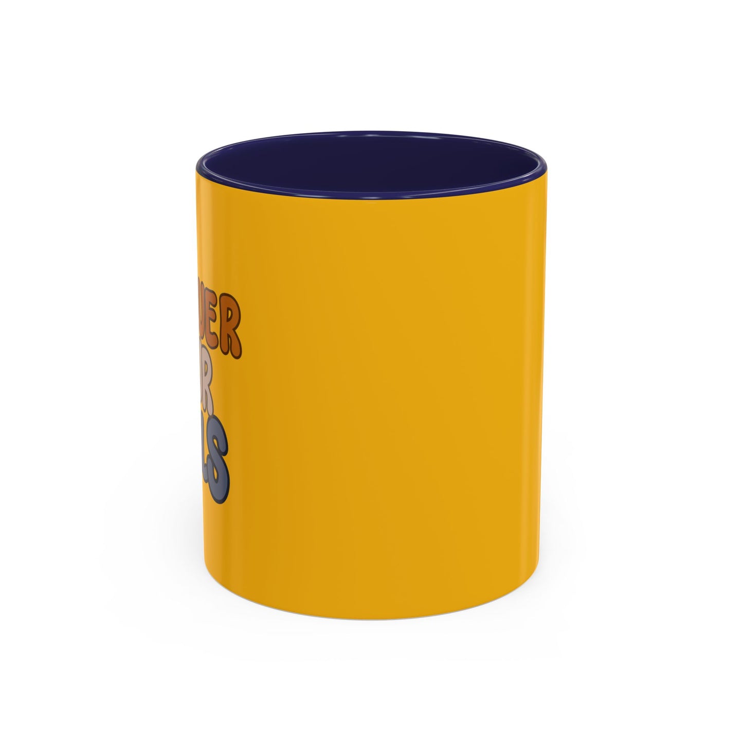 Conquer Your Goals Accent Coffee Mug (11, 15oz)