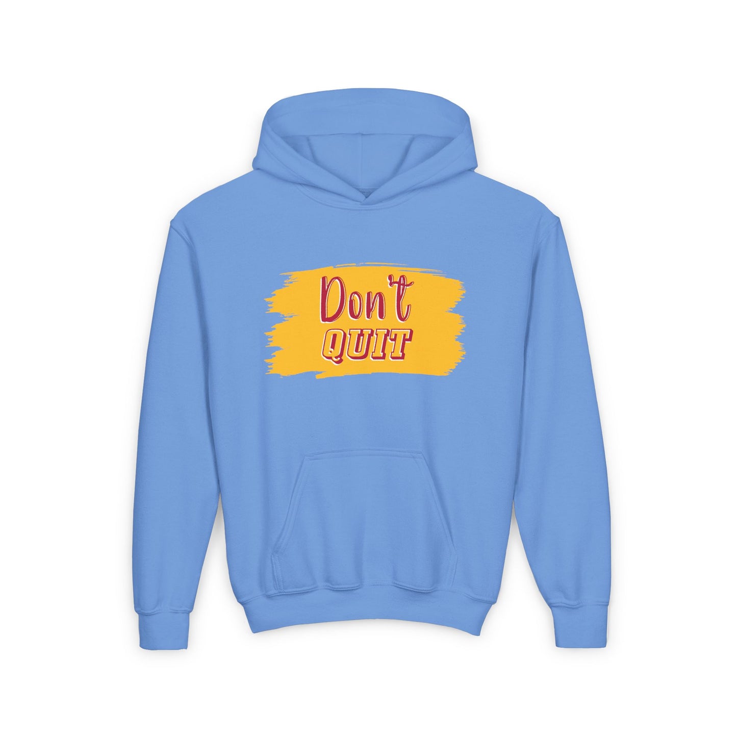 Don't Quit Youth Heavy Blend Hooded Sweatshirt