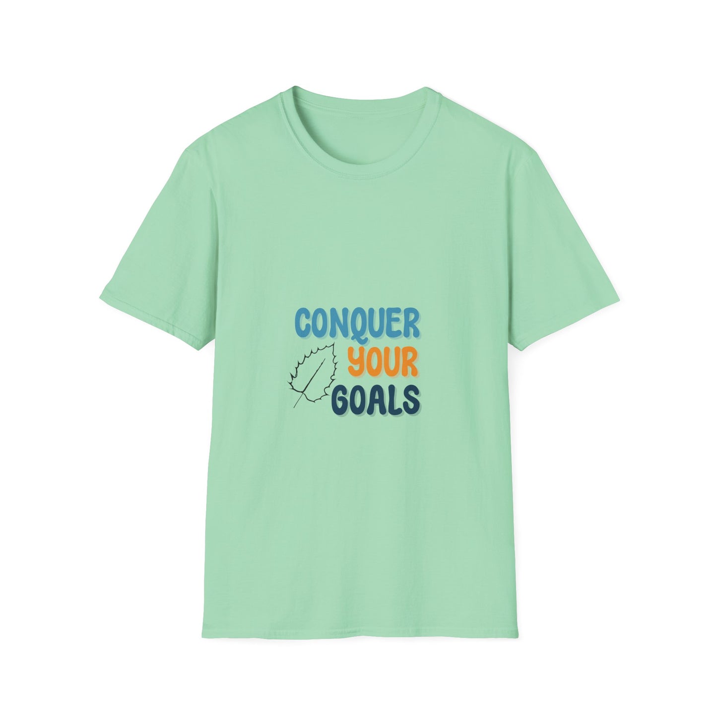 Conquer Your goals  Unisex Softstyle T-Shirt