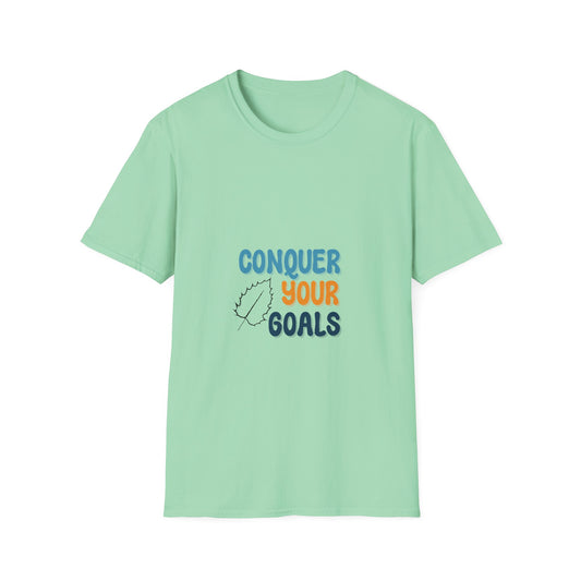 Conquer Your goals  Unisex Softstyle T-Shirt