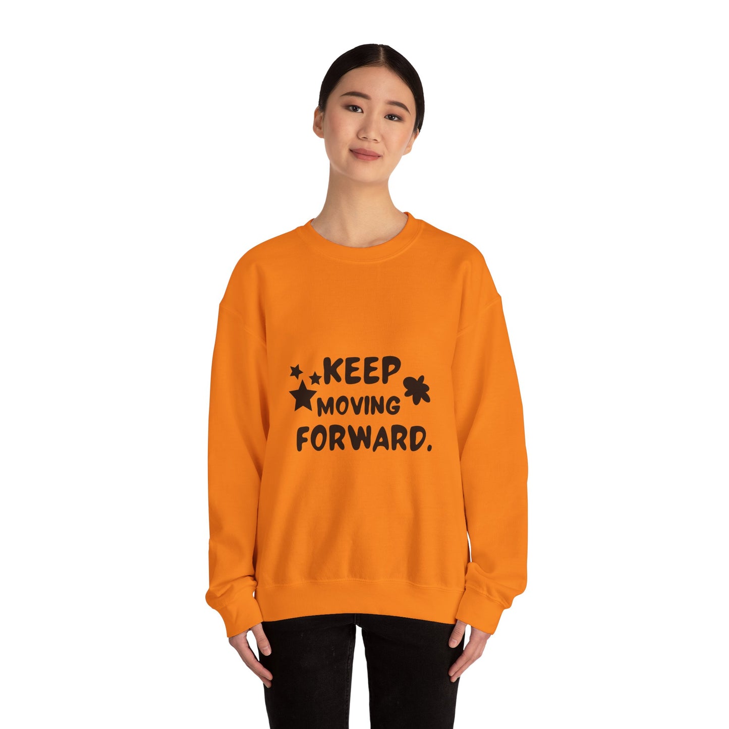 Keep Moving Forward Unisex Heavy Blend™ Crewneck Sweatshirt