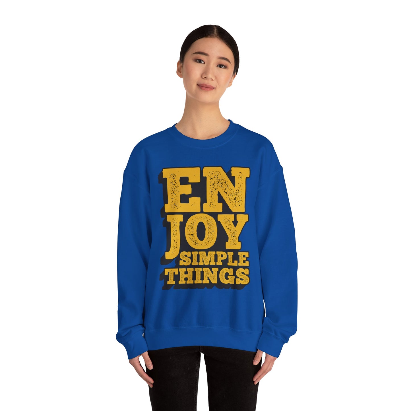 Enjoy Simple Things Unisex Heavy Blend™ Crewneck Sweatshirt