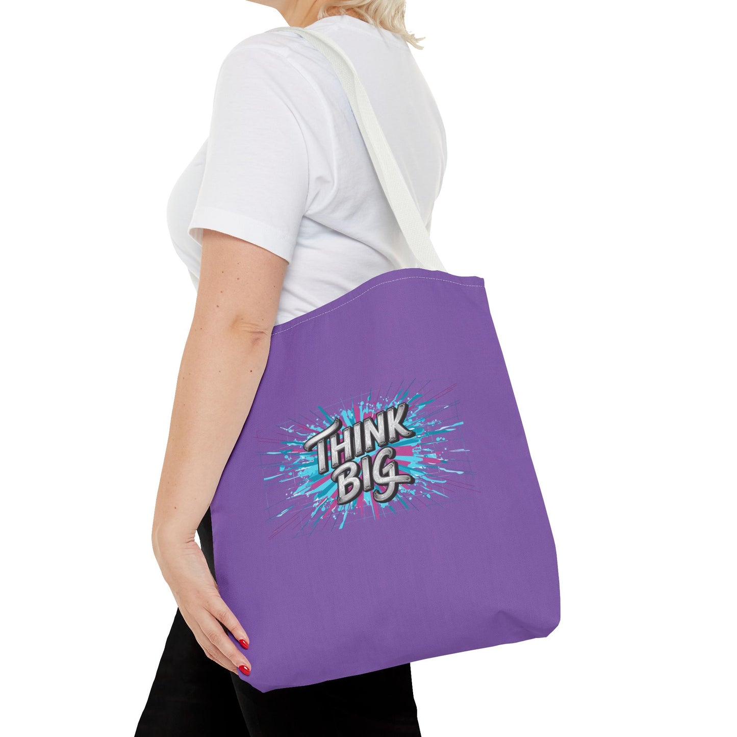 Think Big Tote Bag (AOP)