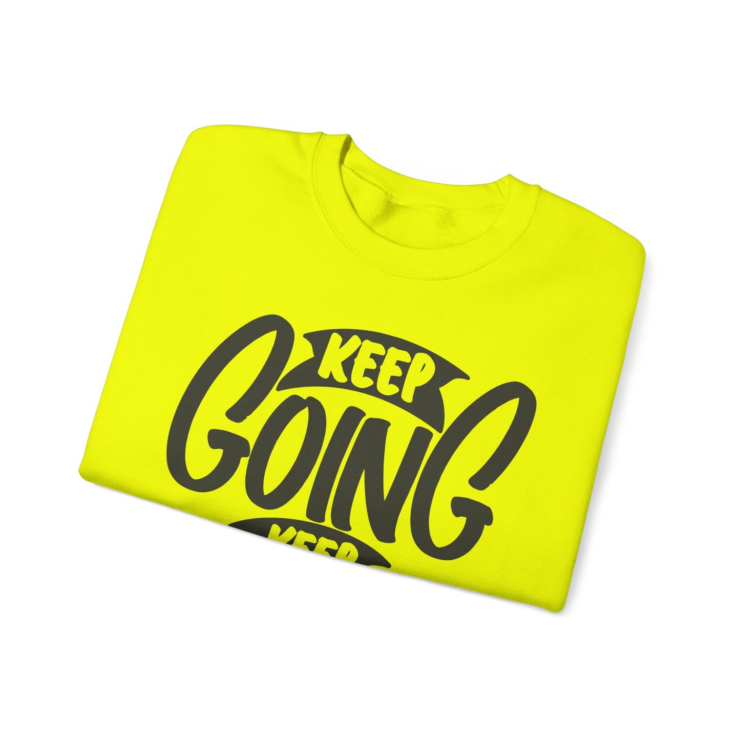 Keep Going Keep Growing Unisex Heavy Blend™ Crewneck Sweatshirt