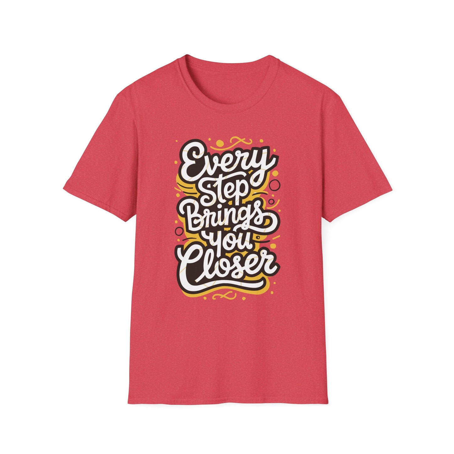 Every Step Brings You Closer Unisex Softstyle T-Shirt