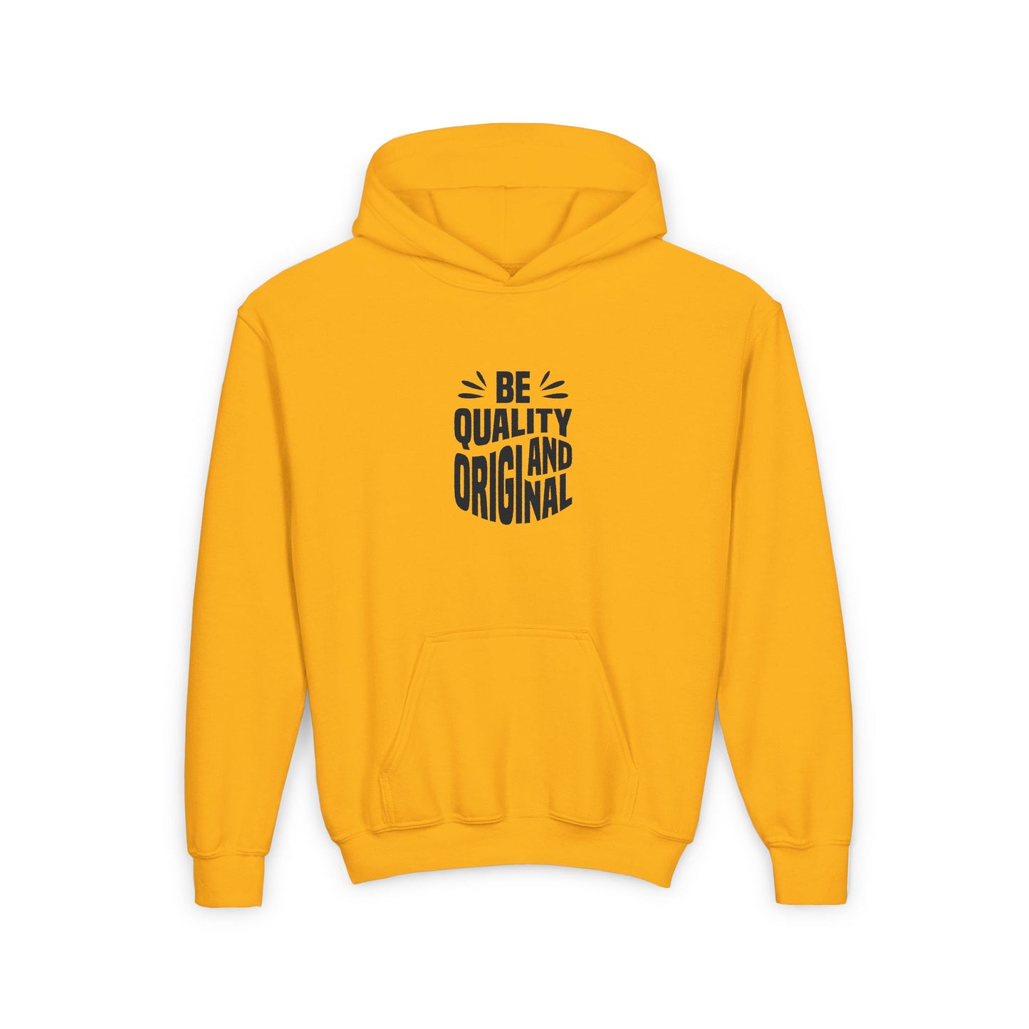 Be Quality And Original Youth Heavy Blend Hooded Sweatshirt
