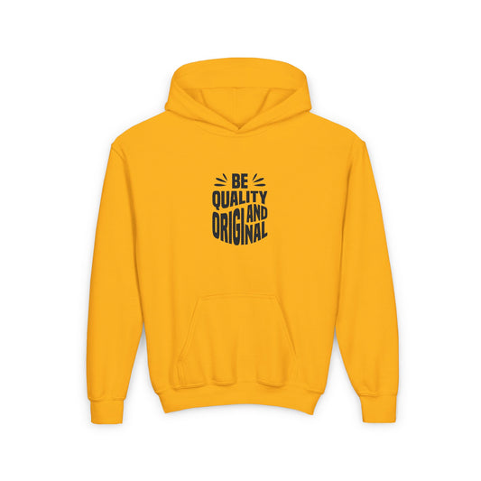 Be Quality And Original Youth Heavy Blend Hooded Sweatshirt