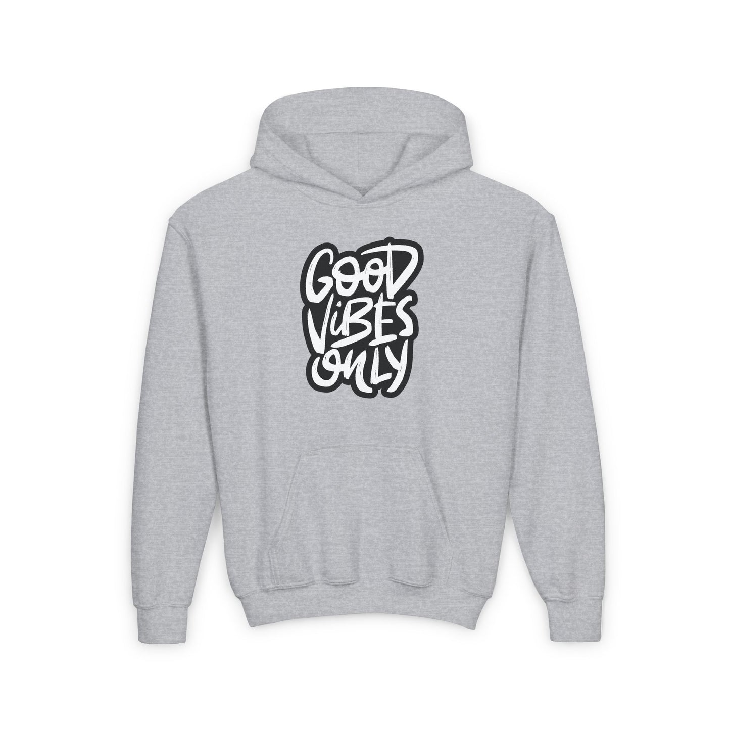 Good Vibes Only Youth Heavy Blend Hooded Sweatshirt
