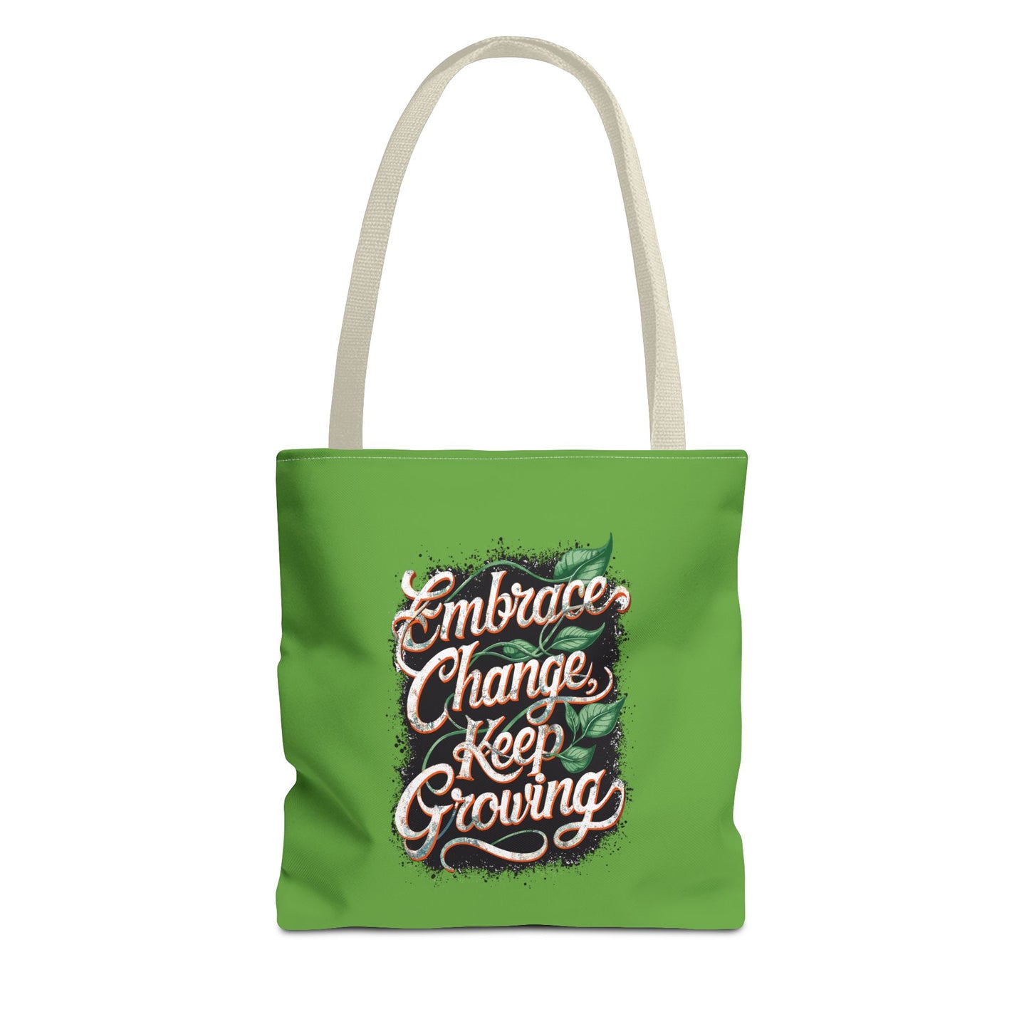 Embrace Change Keep Growing Tote Bag (AOP)