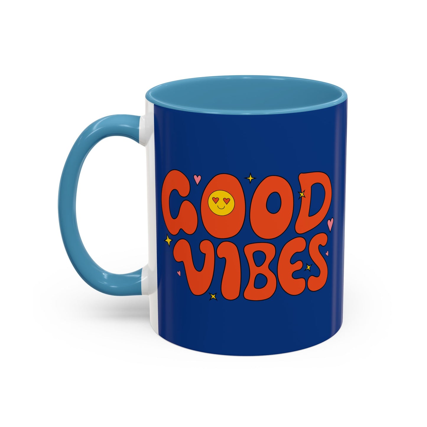 Good Vibes Accent Coffee Mug (11, 15oz)
