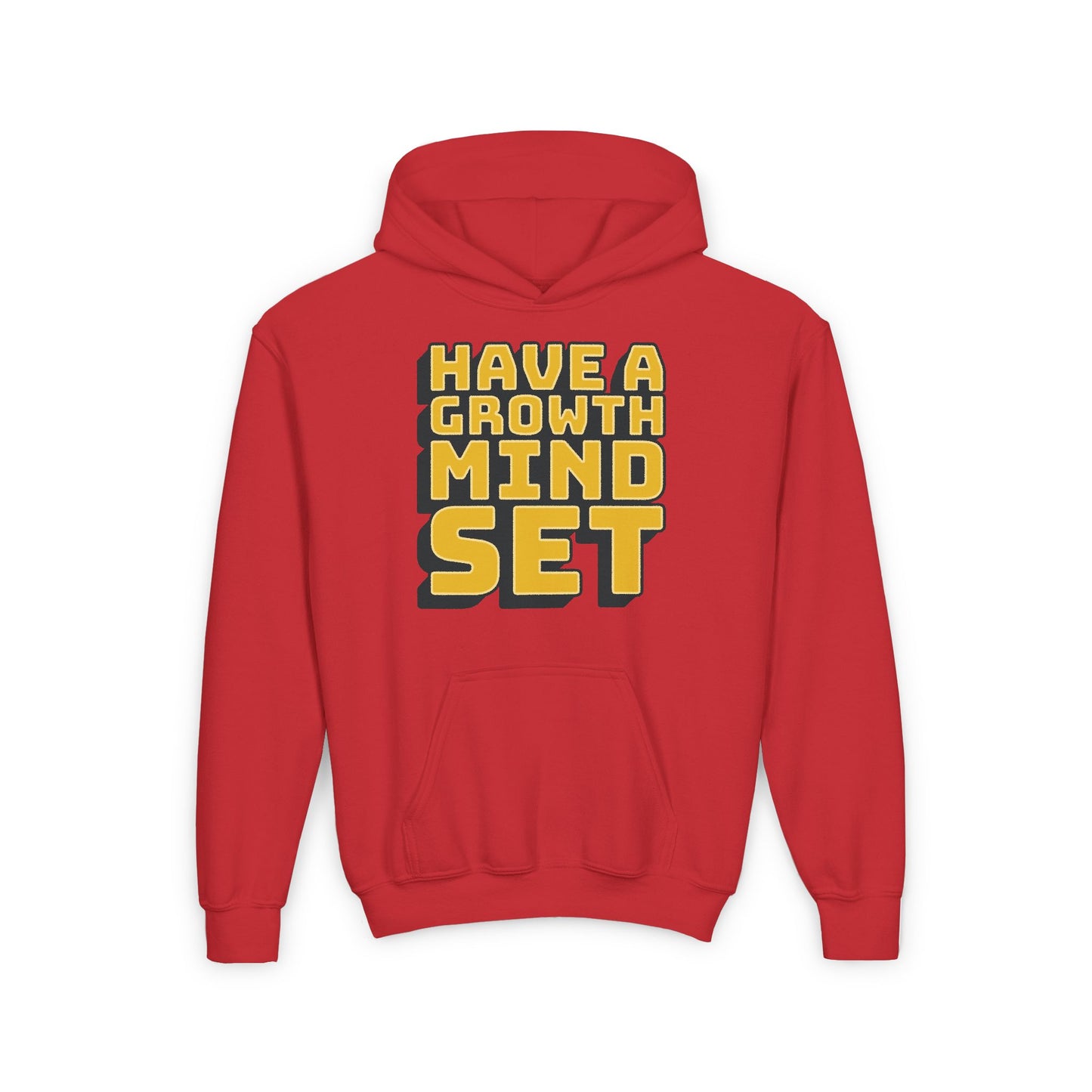 Have A Growth Mind Set Youth Heavy Blend Hooded Sweatshirt