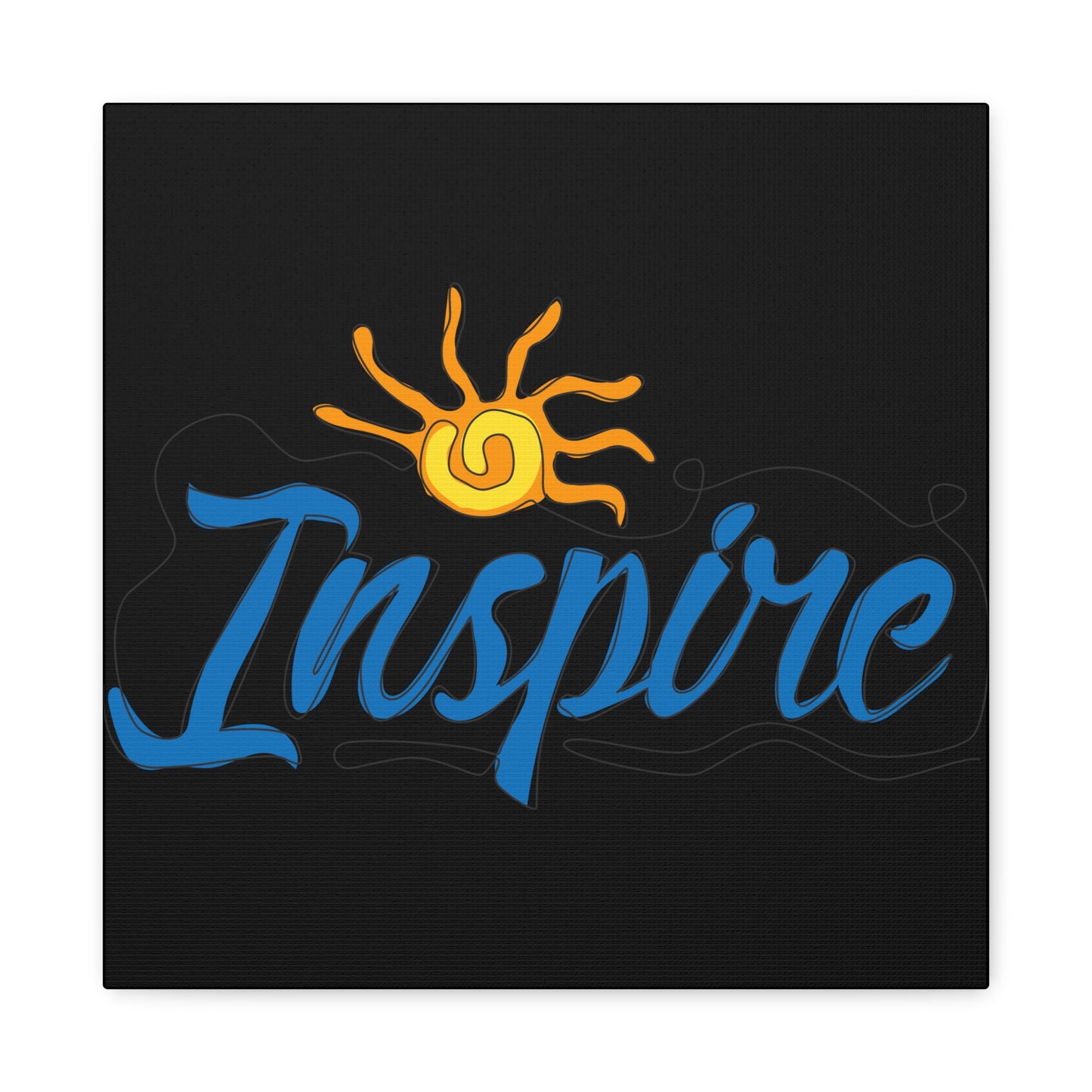 Inspire Matte Canvas, Stretched, 1.25"