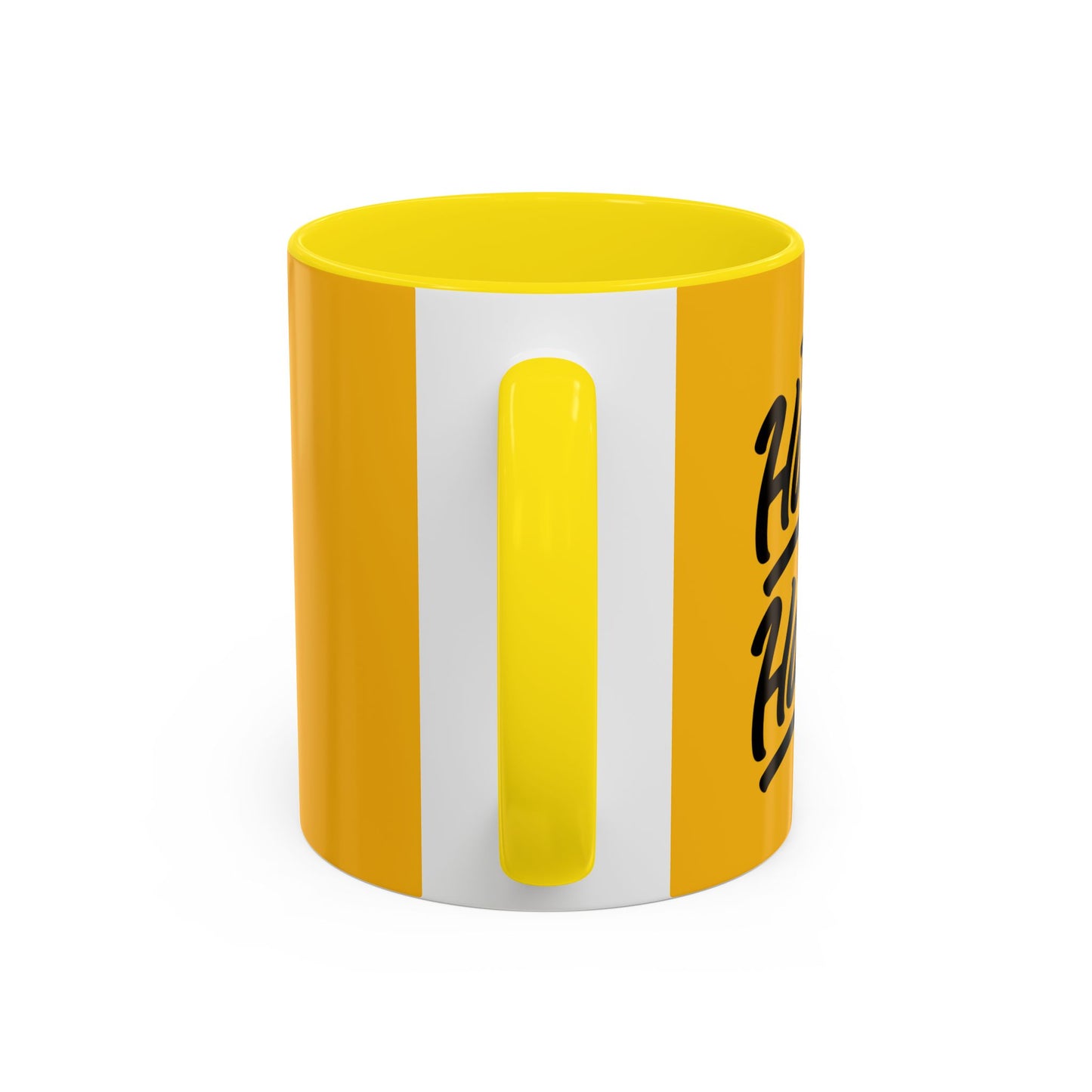 Think Happy Be Happy Accent Coffee Mug (11, 15oz)