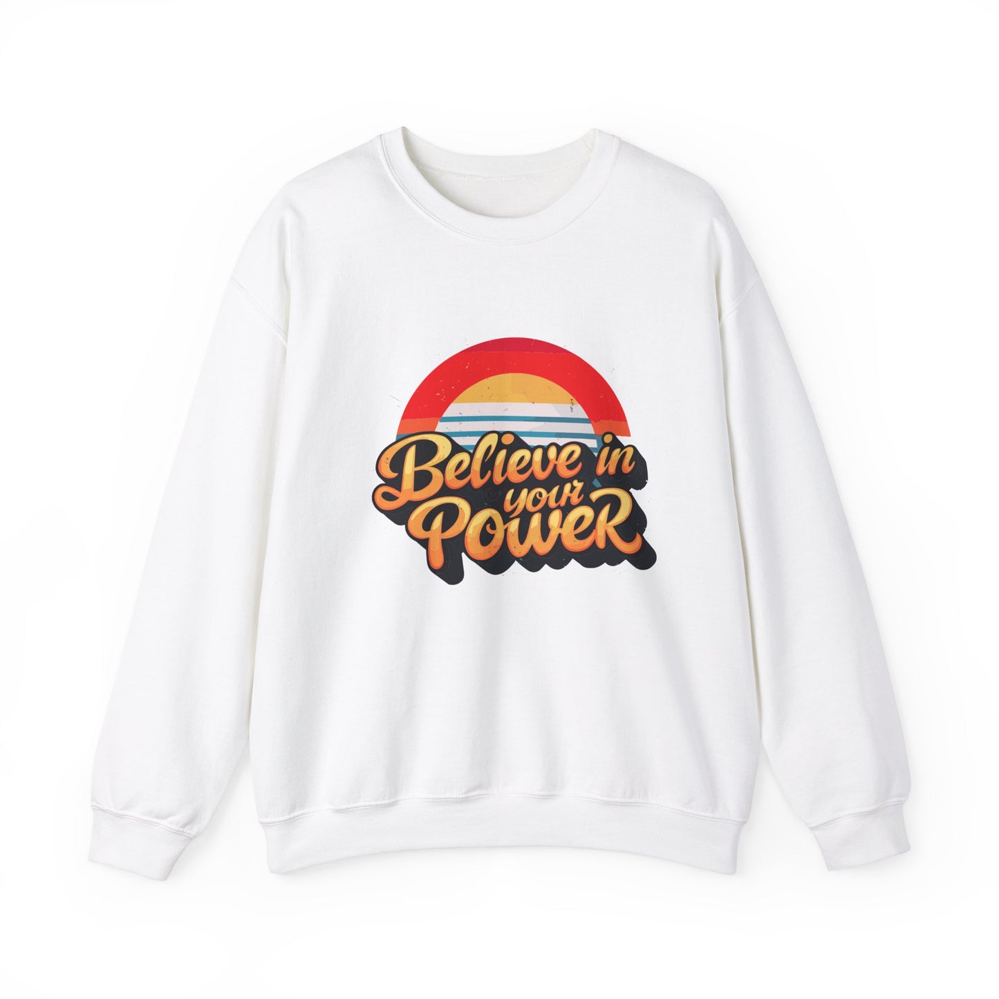 Believe In Your Power Unisex Heavy Blend™ Crewneck Sweatshirt