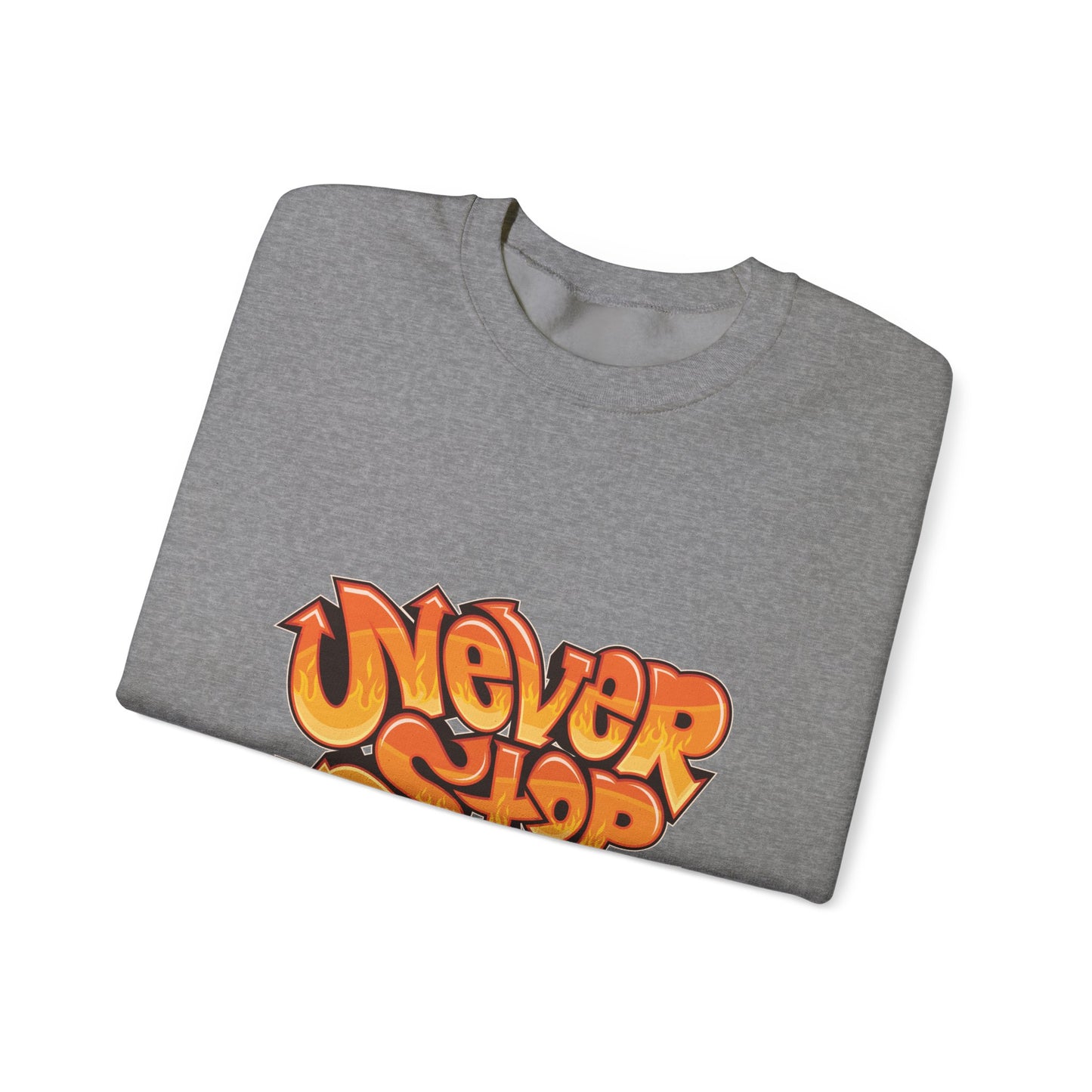 Never Stop Dreaming Unisex Heavy Blend™ Crewneck Sweatshirt