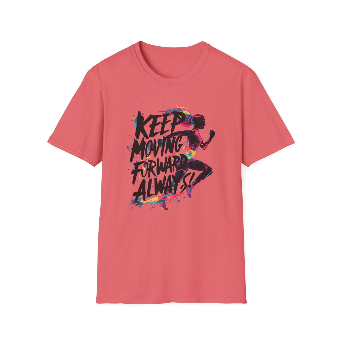 Keep Moving Forword Always Unisex Softstyle T-Shirt
