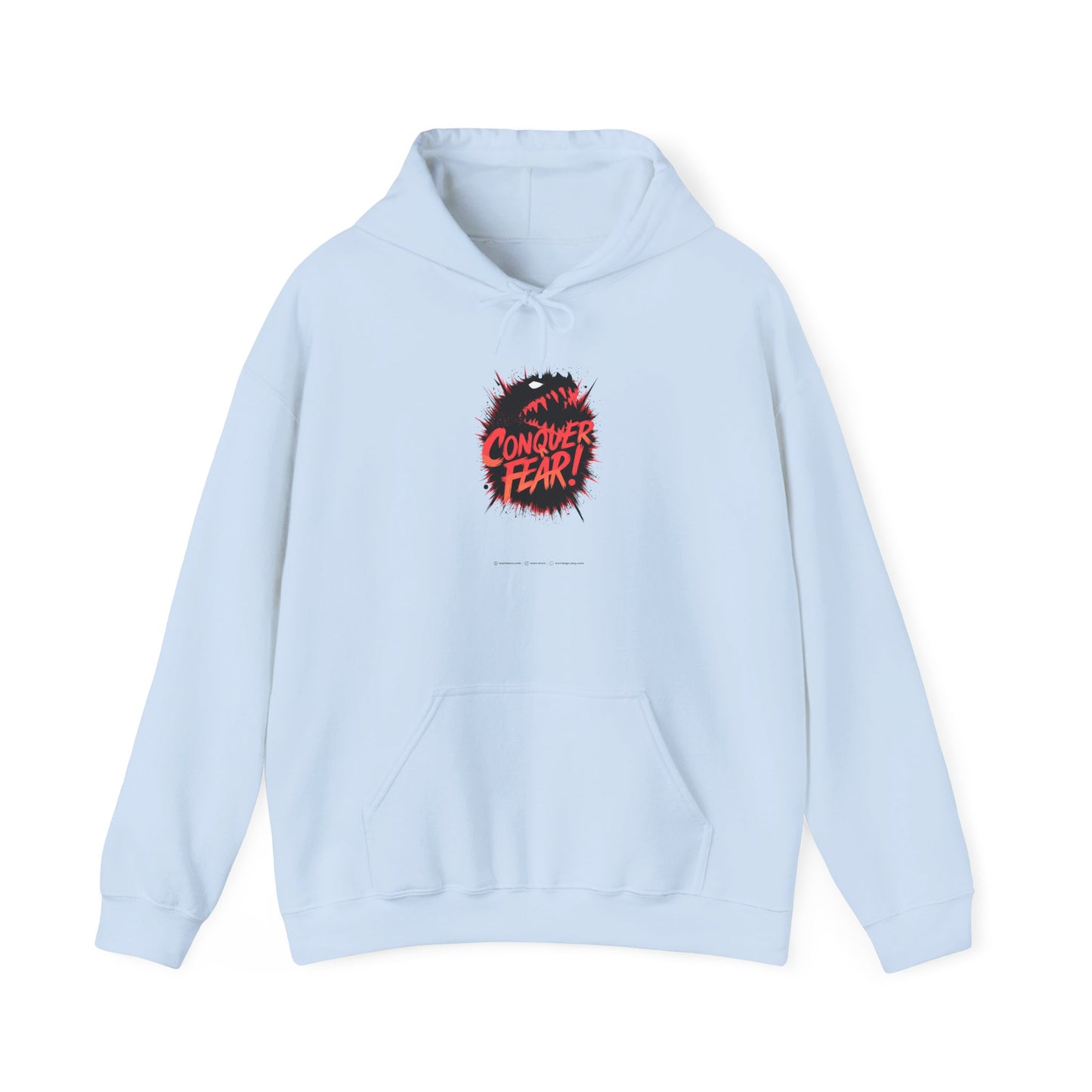 Conquer Fear! Unisex Heavy Blend™ Hooded Sweatshirt