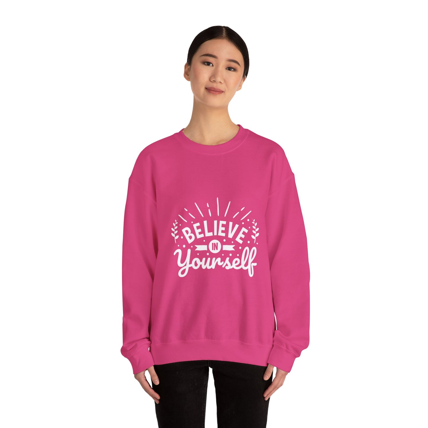 Believe In Yourself Unisex Heavy Blend™ Crewneck Sweatshirt