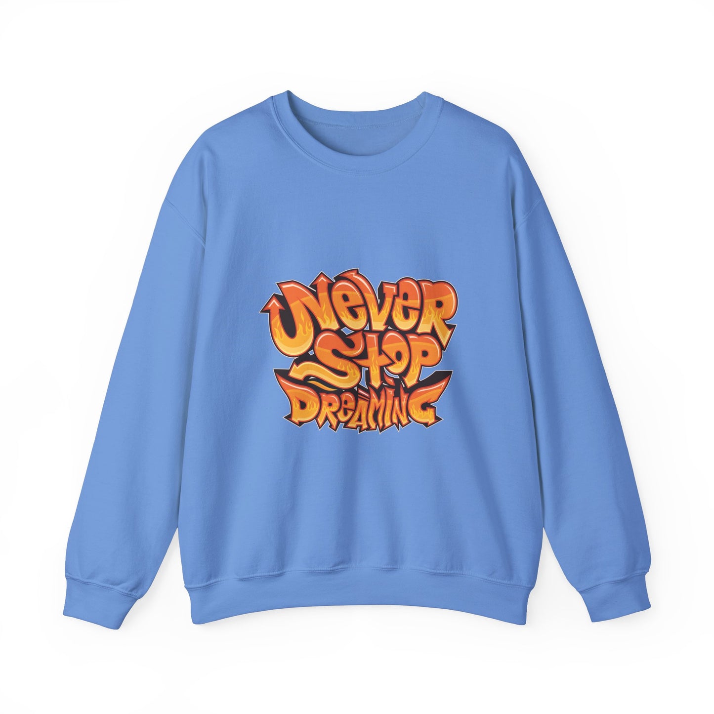 Never Stop Dreaming Unisex Heavy Blend™ Crewneck Sweatshirt