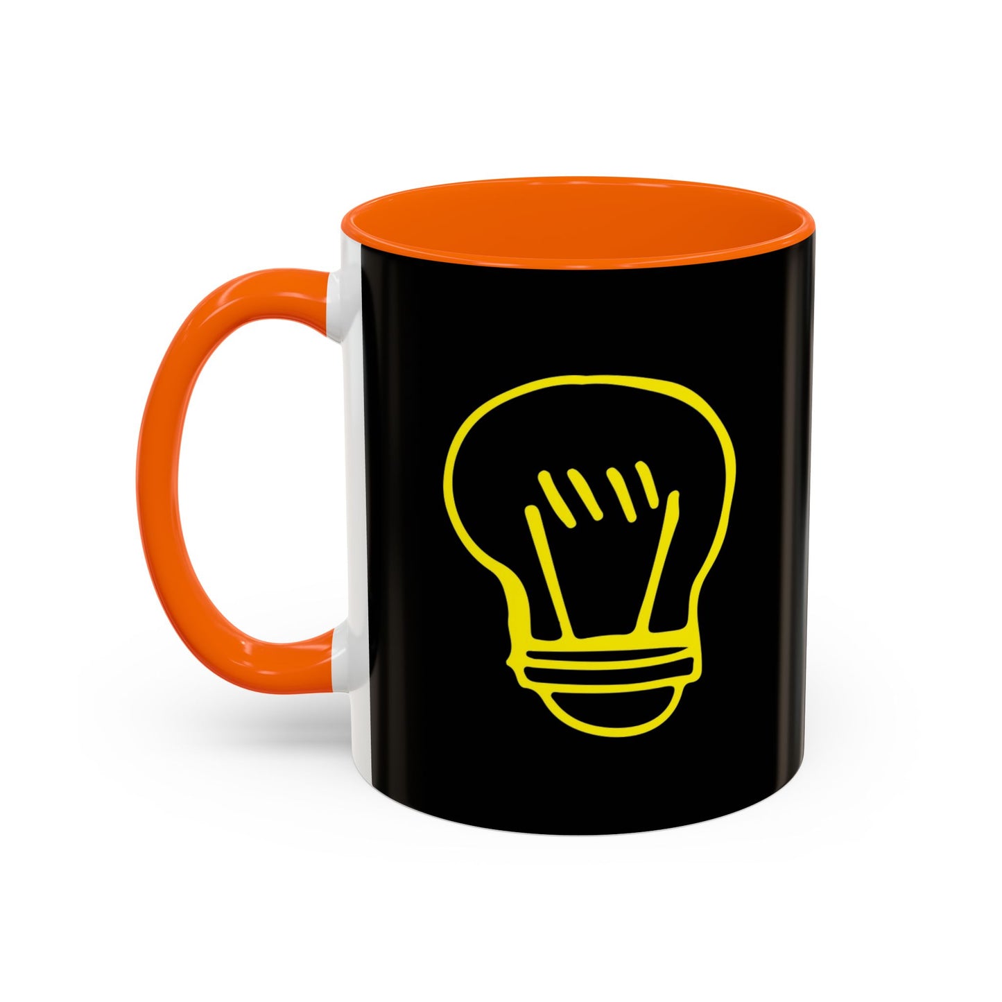 Drawing Light Bulb Accent Coffee Mug (11, 15oz)