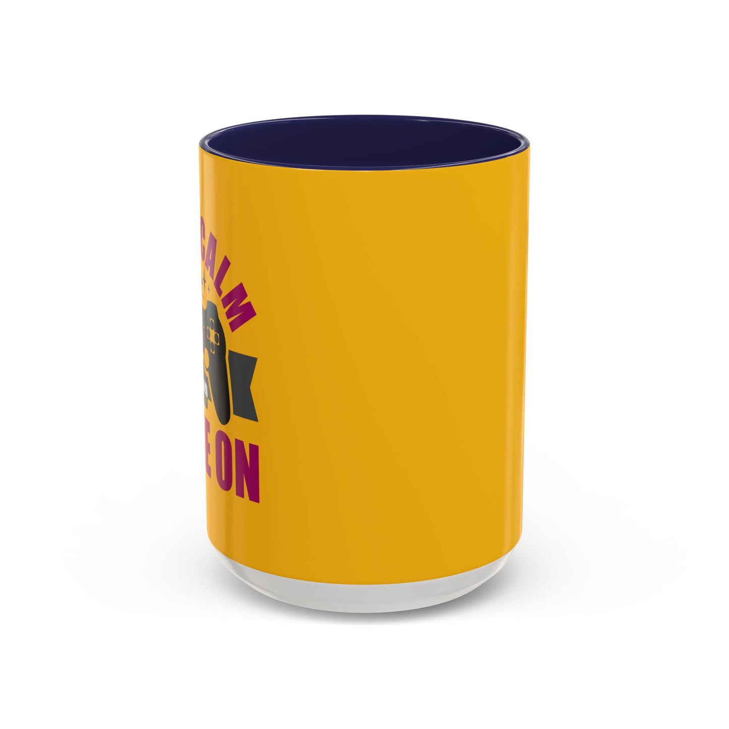 Keep Calm And Game On Accent Coffee Mug (11, 15oz)