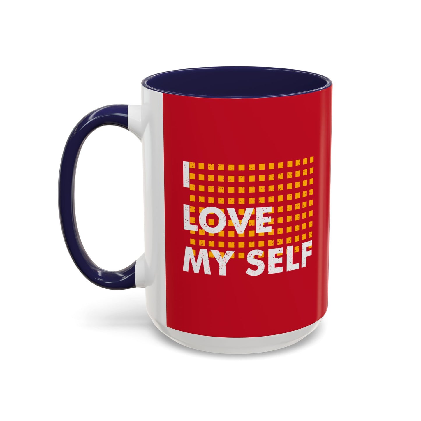 I Love Myself Accent Coffee Mug (11, 15oz)