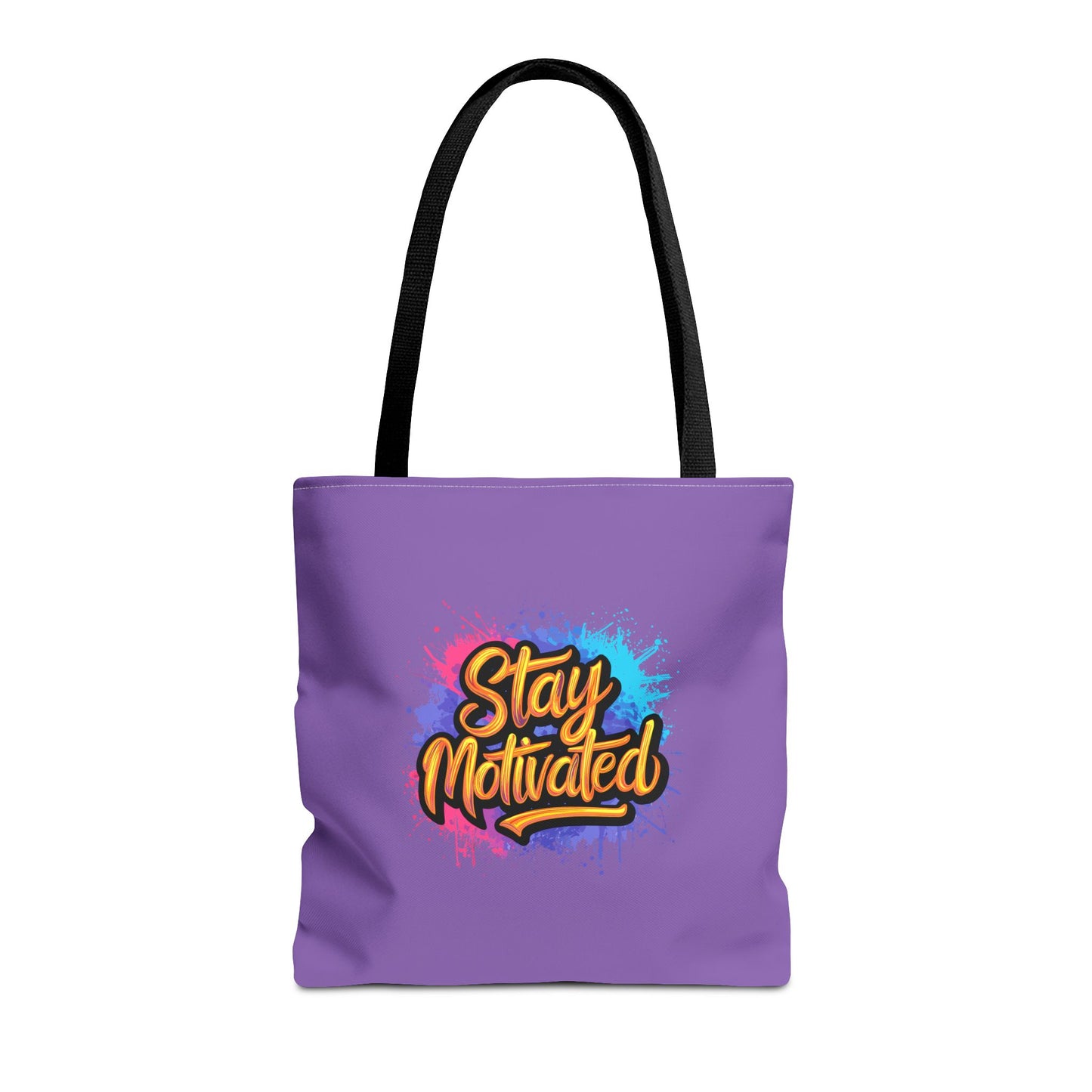 Stay Motivated Tote Bag (AOP)