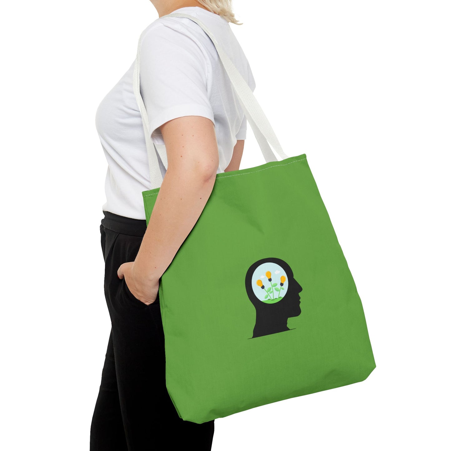 Mindset And Positive Thoughts Tote Bag (AOP)