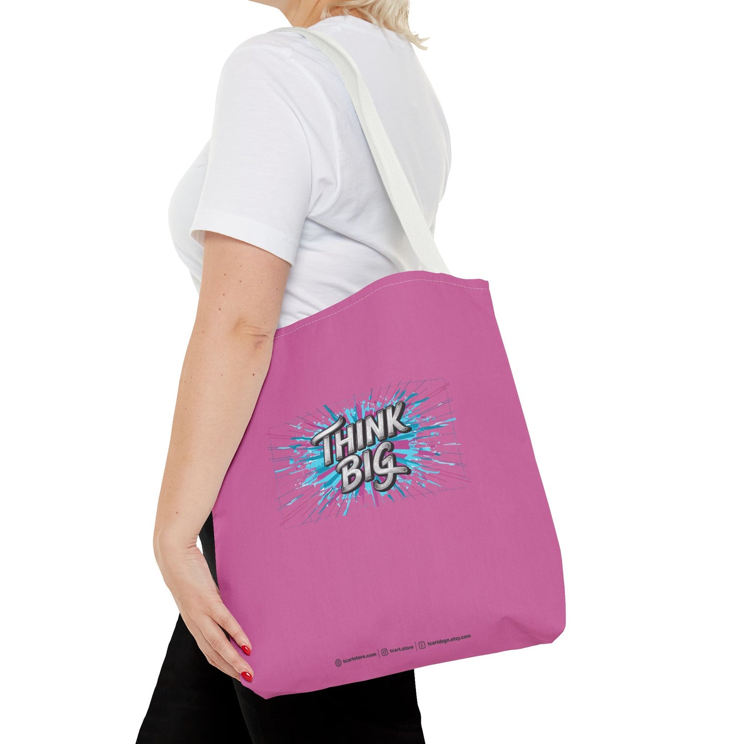 Think Big Tote Bag (AOP)