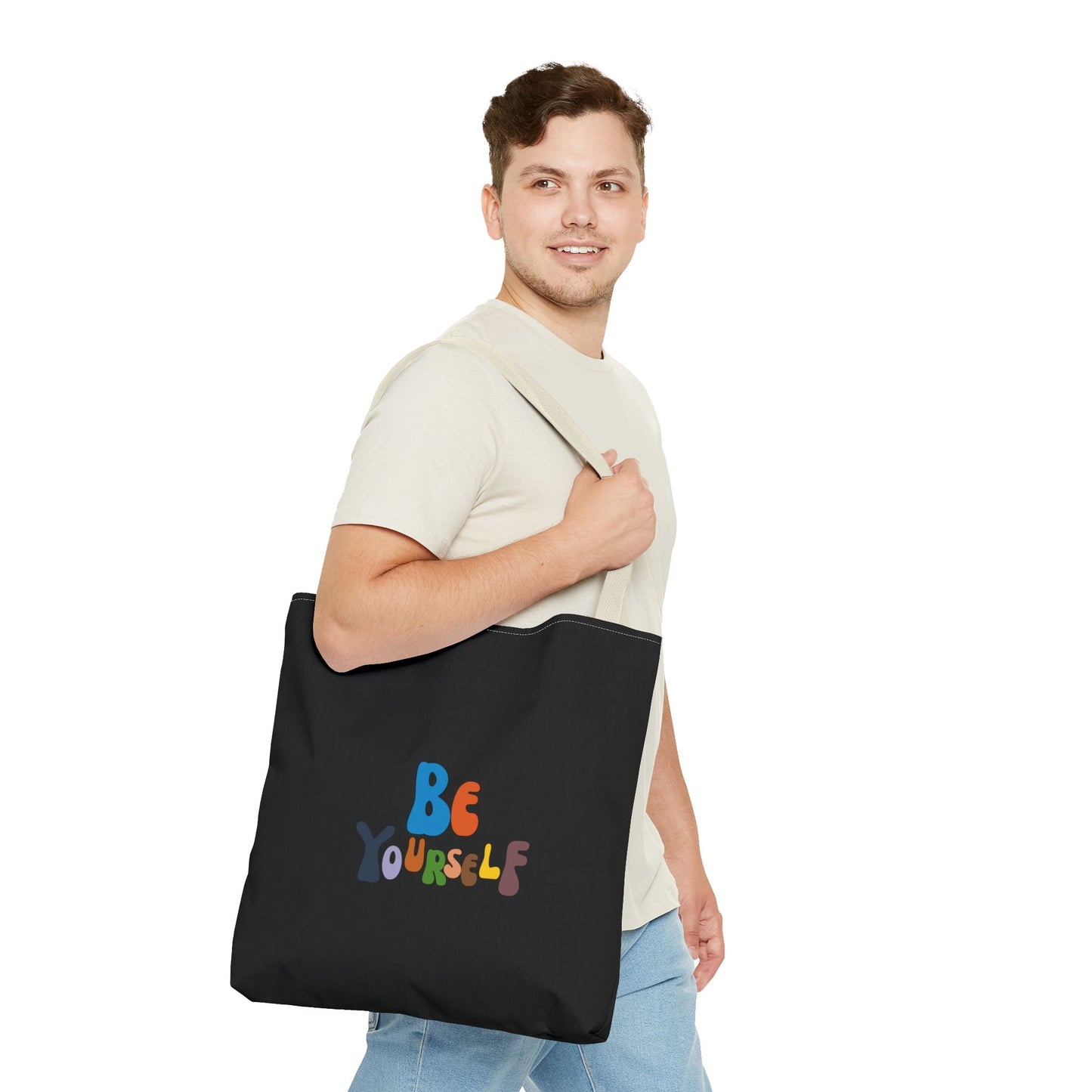 Be Yourself Tote Bag (AOP)