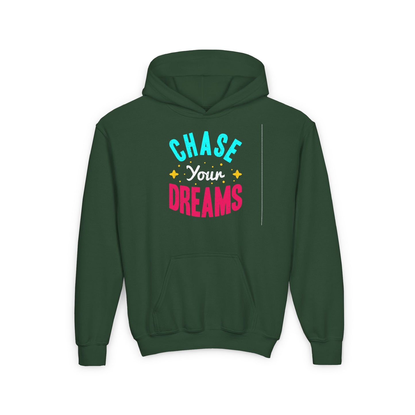 Chase Your Dreams Youth Heavy Blend Hooded Sweatshirt
