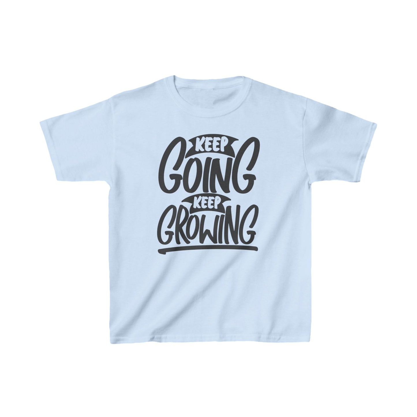 Keep Going Keep Growing Kids Heavy Cotton™ Tee
