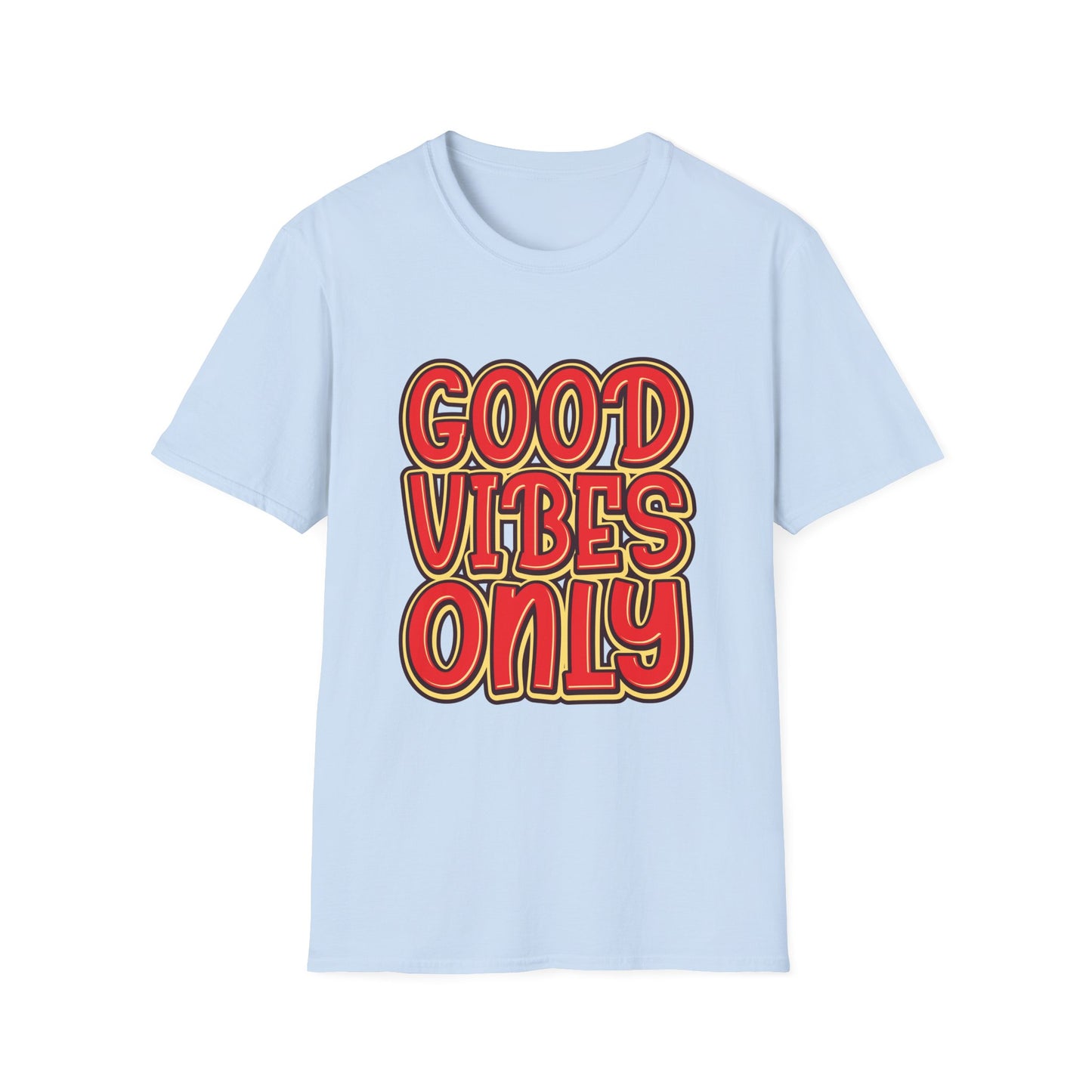 Good Vibes Only  Unisex Softstyle T-Shirt