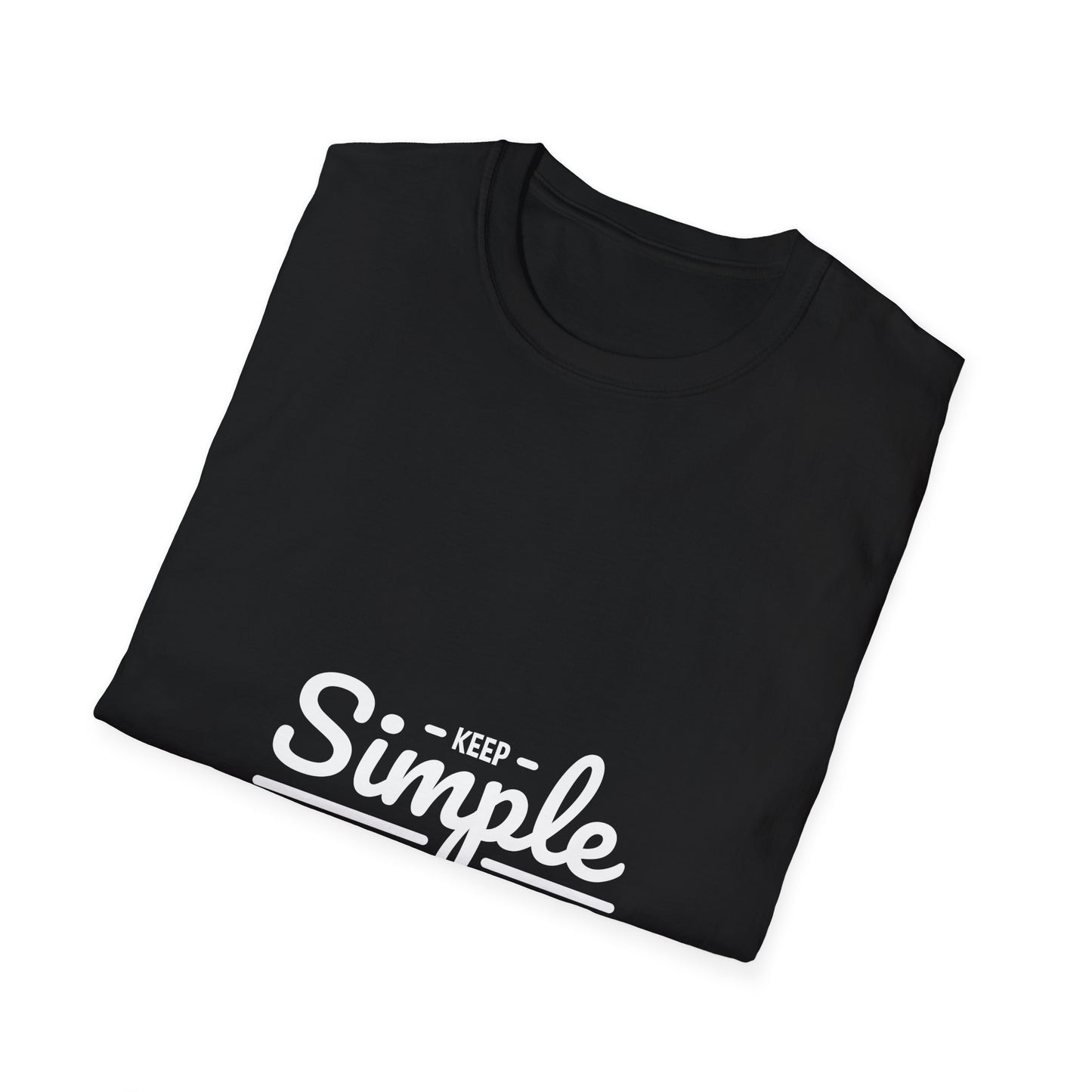 Keep Simple Unisex Softstyle T-Shirt