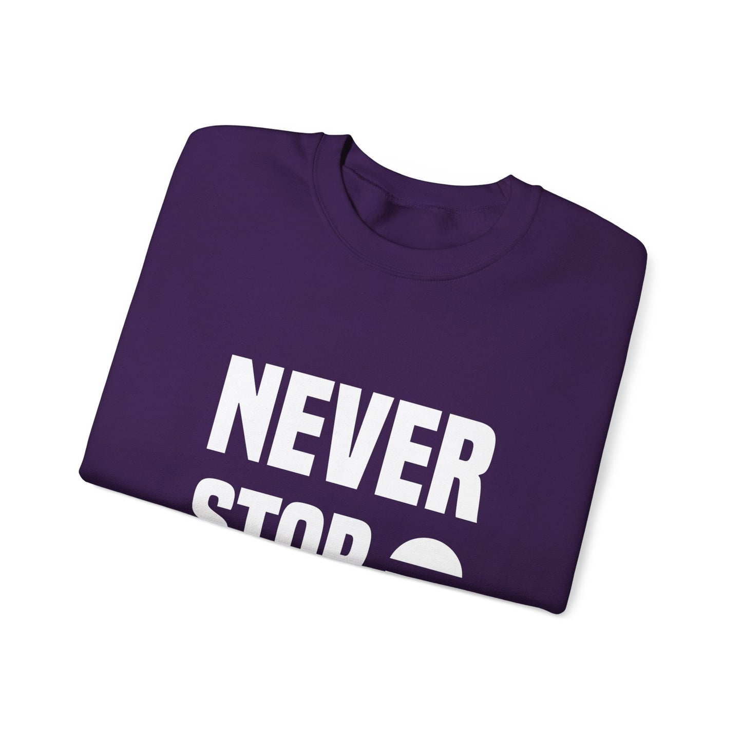 Never Stop Dreaming Unisex Heavy Blend™ Crewneck Sweatshirt