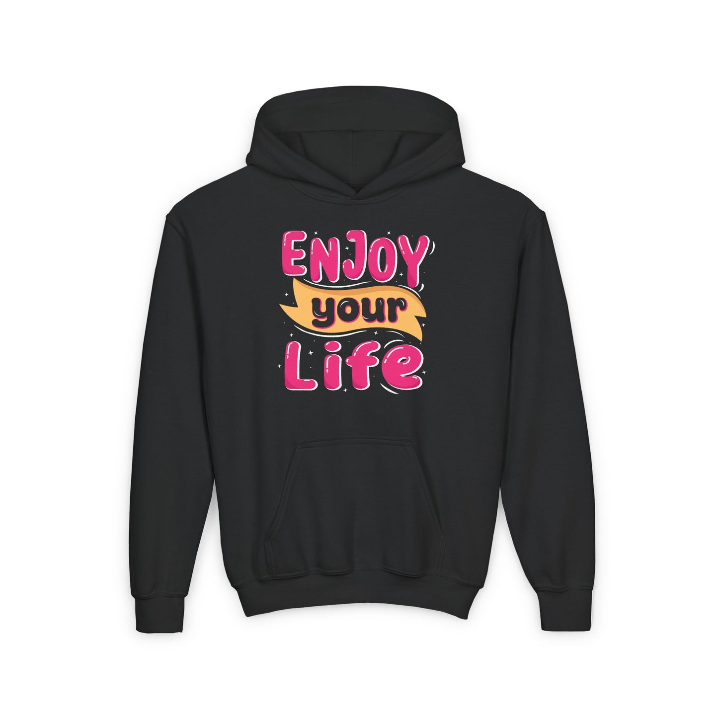 Enjoy Your Life Youth Heavy Blend Hooded Sweatshirt