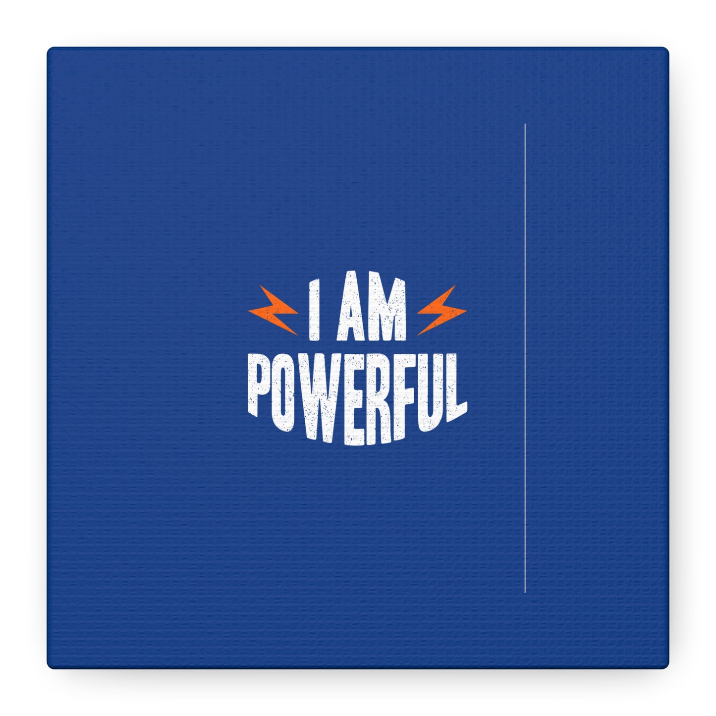 I Am Powerful Matte Canvas, Stretched, 1.25"