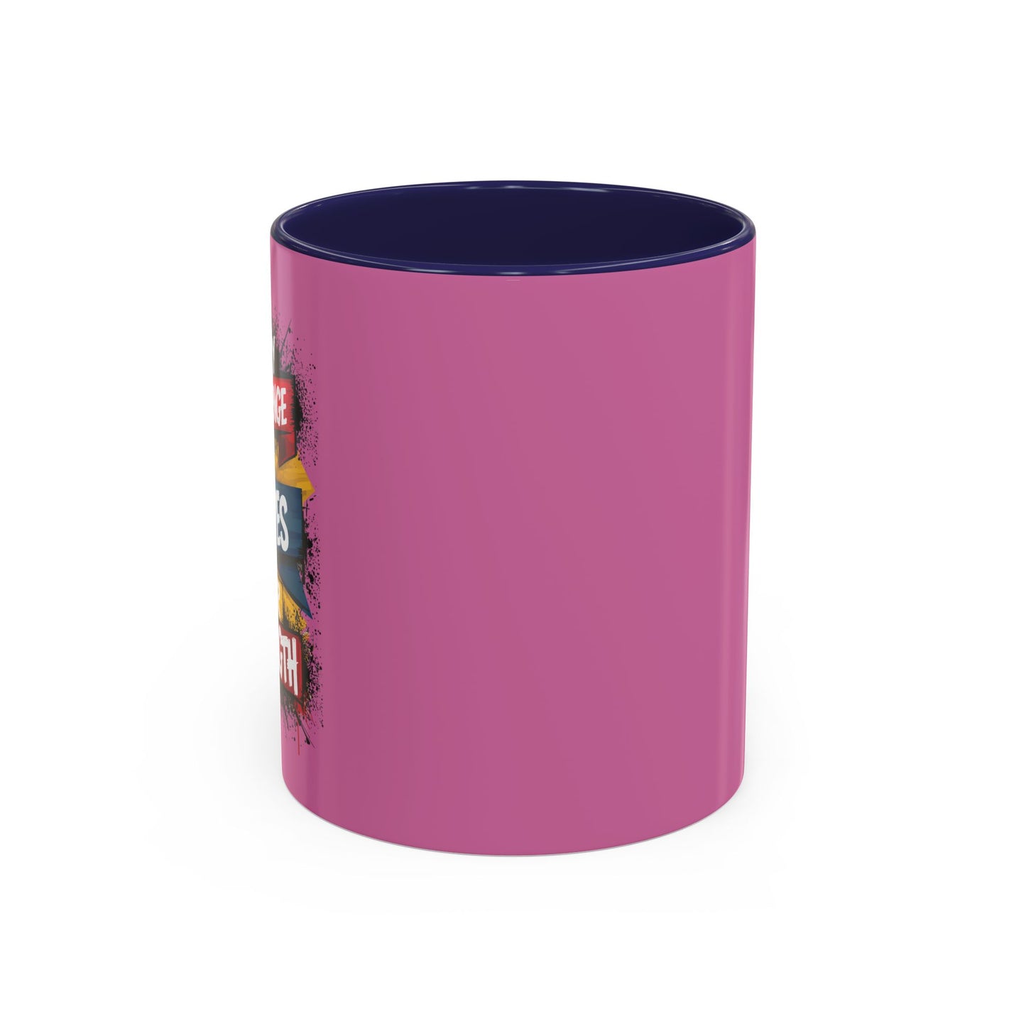 Every Challenge Shapes Your Strength Accent Coffee Mug (11, 15oz)