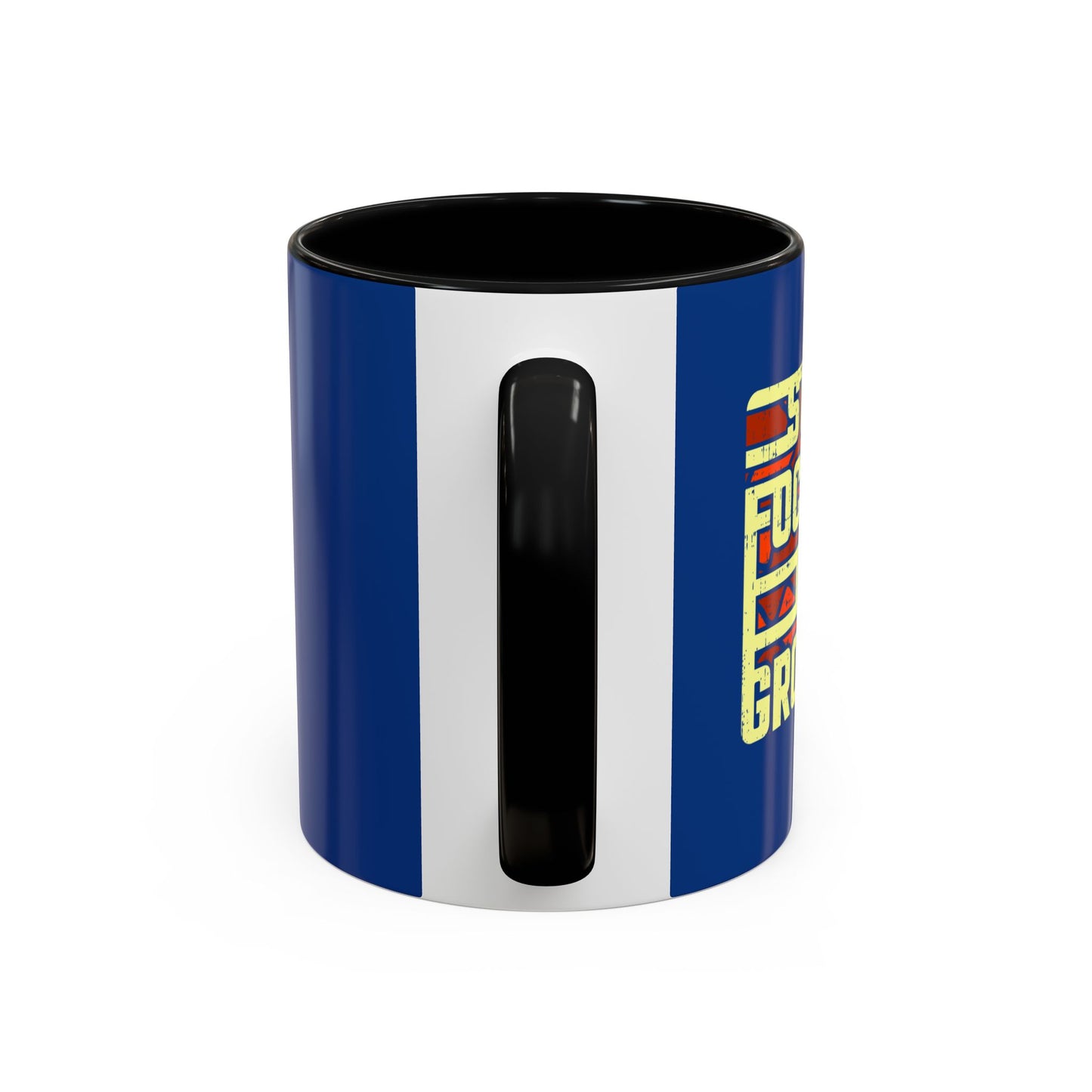 Stay Focused On Growth Accent Coffee Mug (11, 15oz)