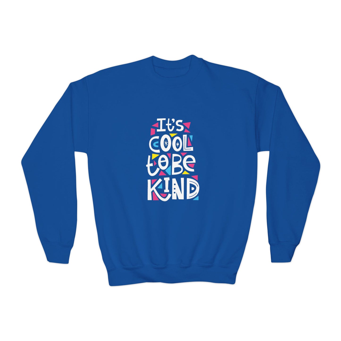 It's Cool To Be Kind Youth Crewneck Sweatshirt