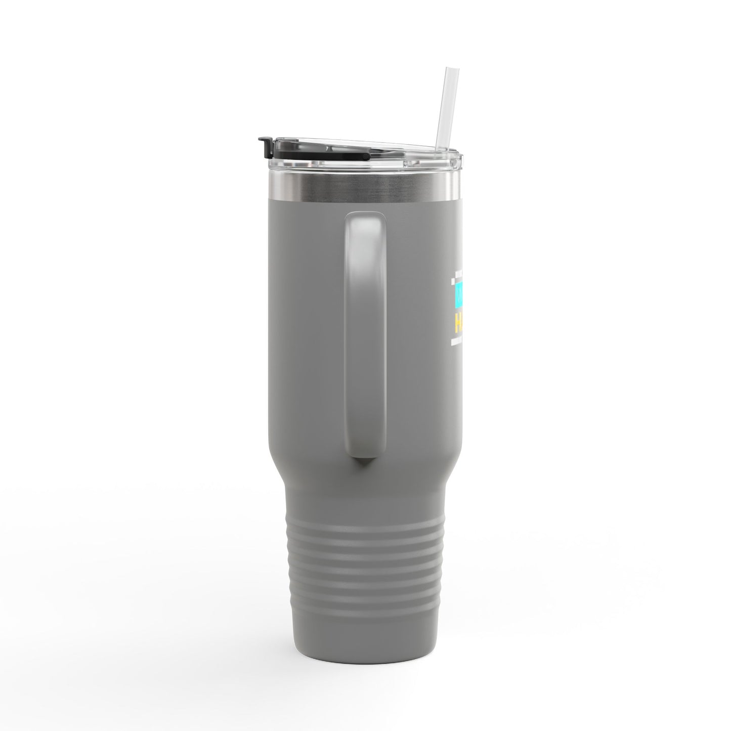 Work Hard Insulated Travel Mug, 40oz